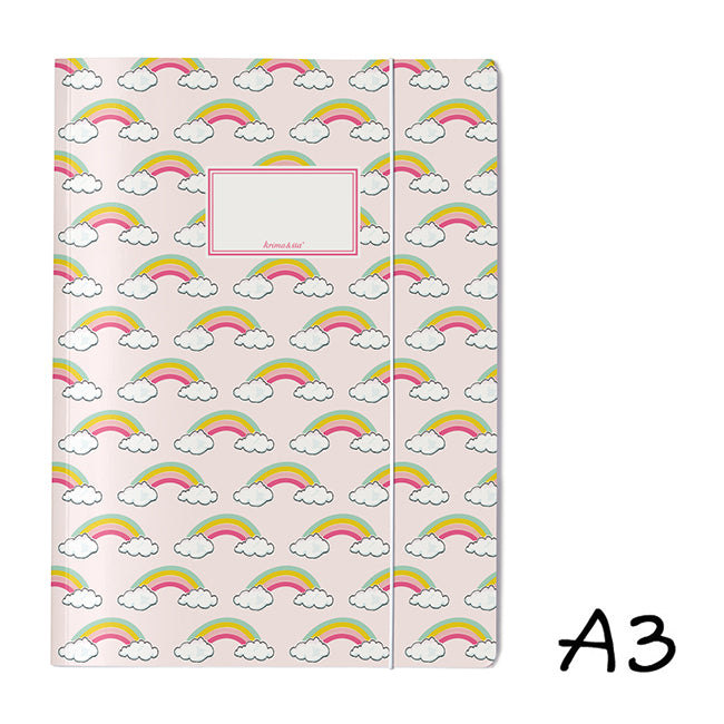 Sammelmappe Regenbogen A3