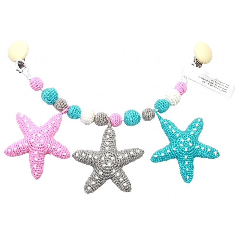 Öko Kinderwagenkette Starfish Seestern Nature Zoo of Denmark
