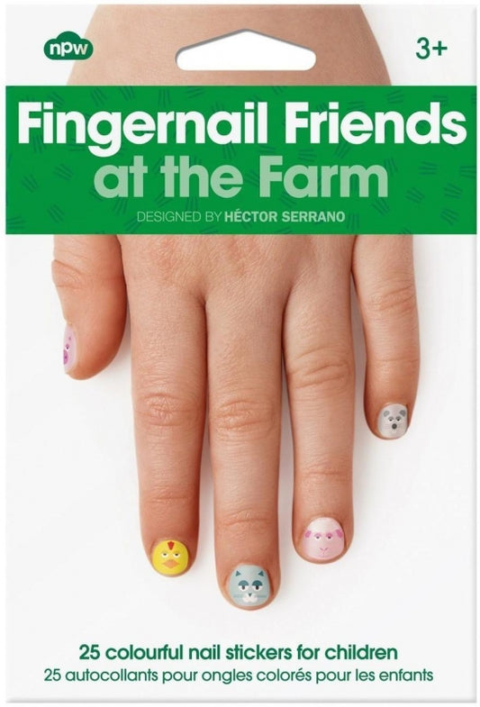 Fingernagel Friends Aufkleber - Bauernhof Tiere