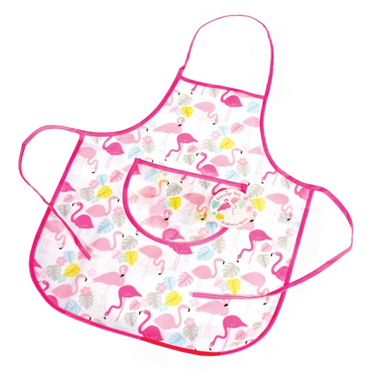Kinderschürze Pink Flamingo