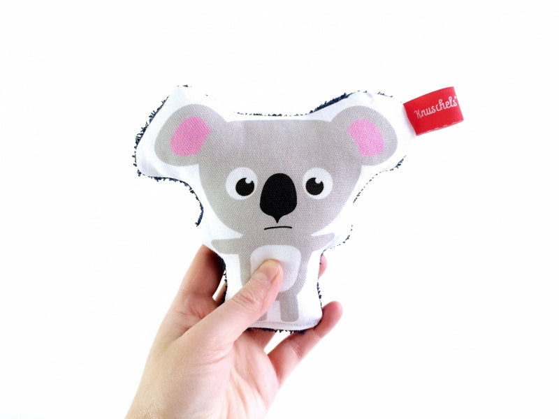 Öko Baby Greifling / Rassel Koala - Made in Germany Knuschels